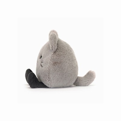 Jellycat Amuseabean Cat USA | 75013TQEM